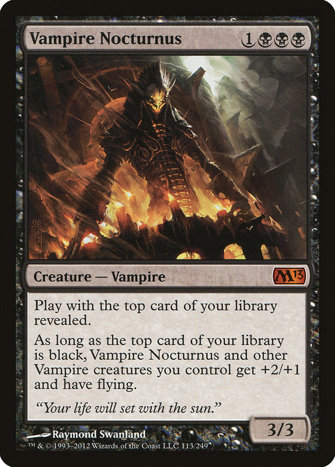 Vampire Nocturnus [Magic 2013] | Clutch Gaming