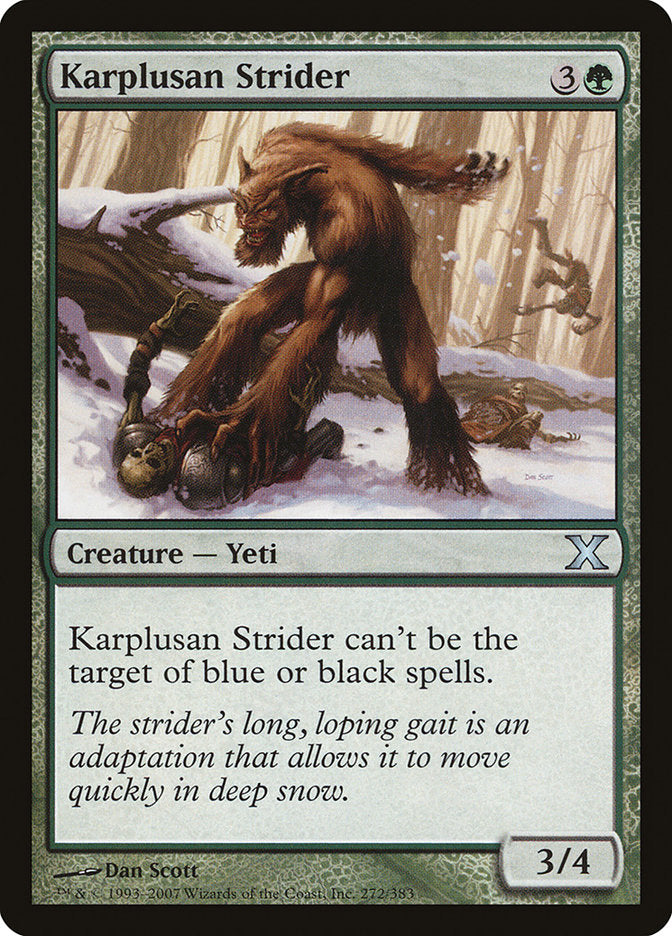 Karplusan Strider [Tenth Edition] | Clutch Gaming