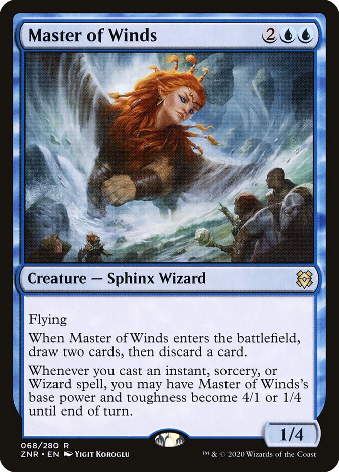 Master of Winds [Zendikar Rising] | Clutch Gaming