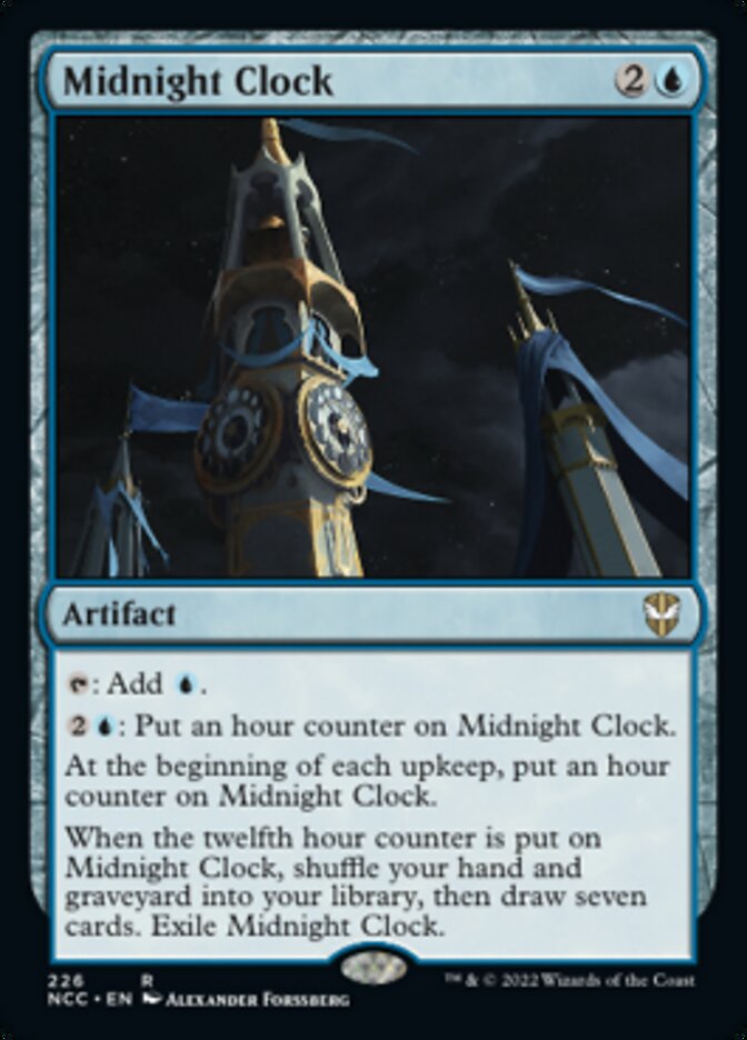 Midnight Clock [Streets of New Capenna Commander] | Clutch Gaming