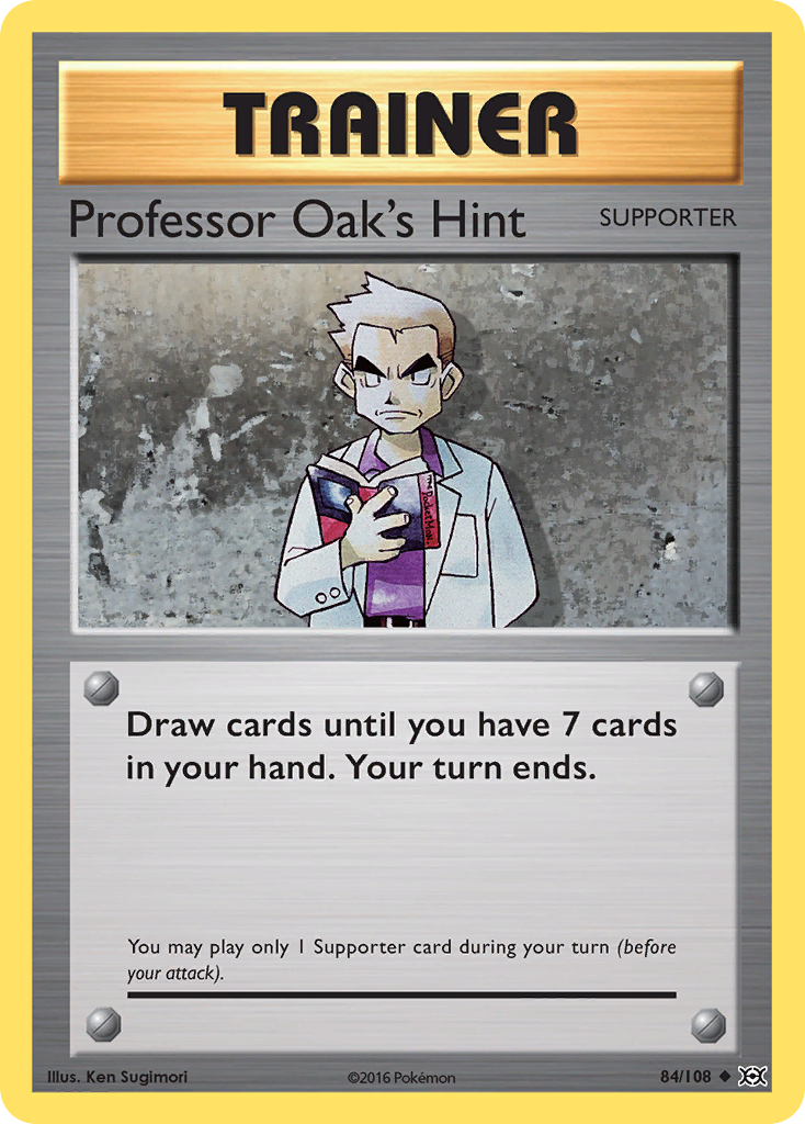 Professor Oak's Hint (84/108) [XY: Evolutions] | Clutch Gaming