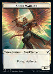 Kor Warrior // Angel Warrior Double-Sided Token [Commander Legends: Battle for Baldur's Gate Tokens] | Clutch Gaming