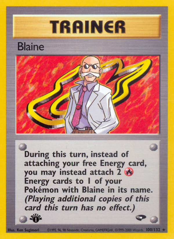 Blaine (100/132) [Gym Challenge 1st Edition] | Clutch Gaming