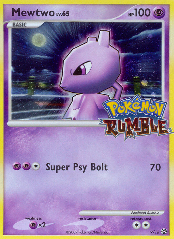 Mewtwo (9/16) [Pokémon Rumble] | Clutch Gaming