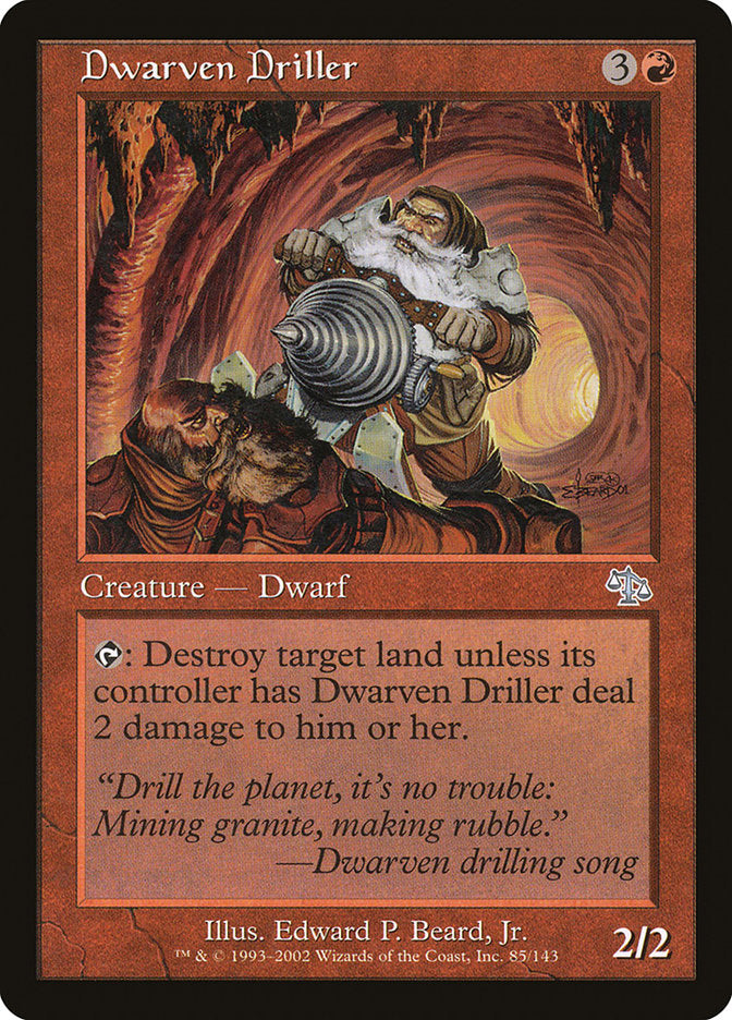 Dwarven Driller [Judgment] | Clutch Gaming