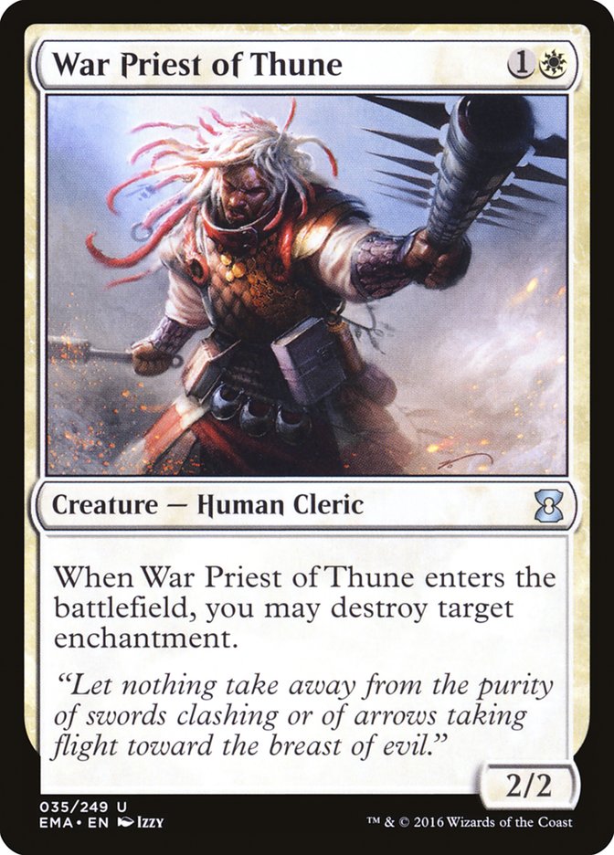 War Priest of Thune [Eternal Masters] | Clutch Gaming