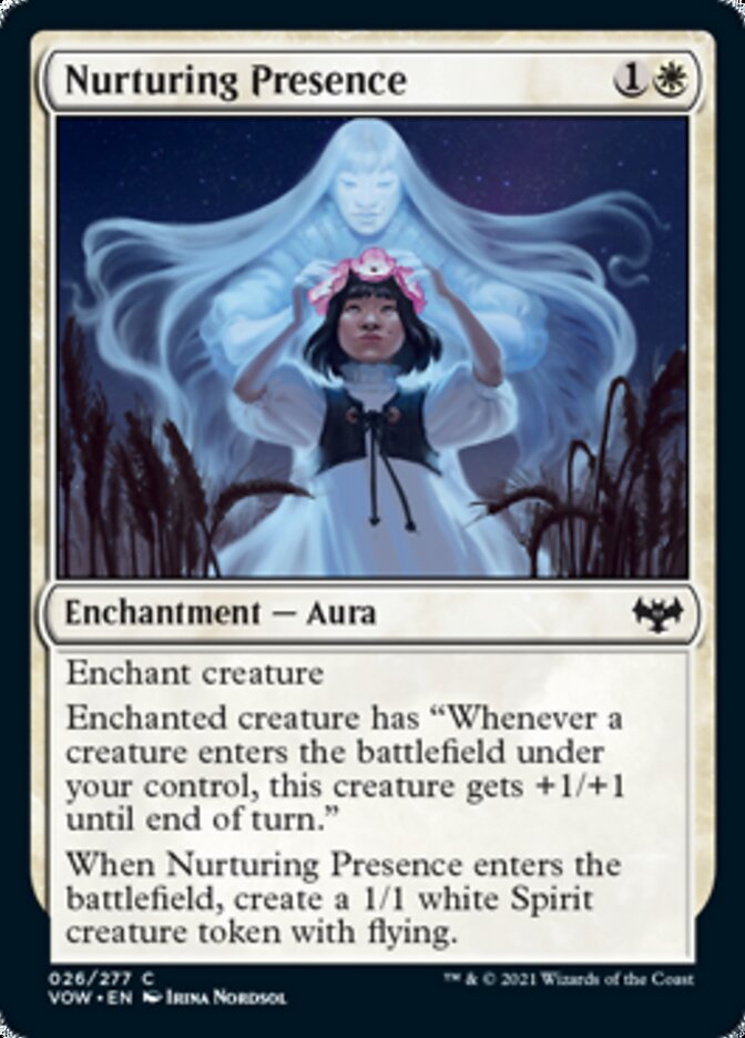 Nurturing Presence [Innistrad: Crimson Vow] | Clutch Gaming