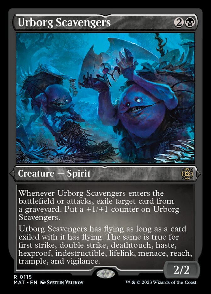 Urborg Scavengers (Foil Etched) [March of the Machine: The Aftermath] | Clutch Gaming