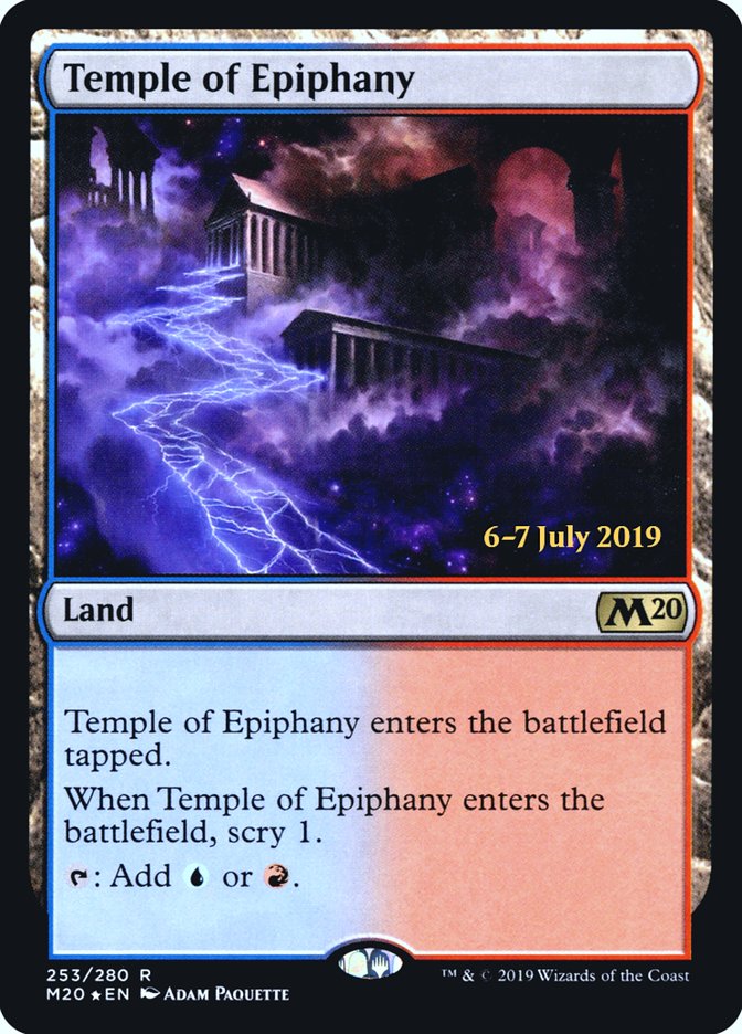 Temple of Epiphany [Core Set 2020 Prerelease Promos] | Clutch Gaming