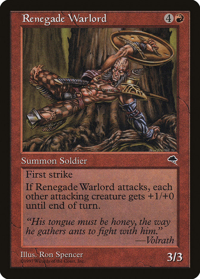 Renegade Warlord [Tempest] | Clutch Gaming