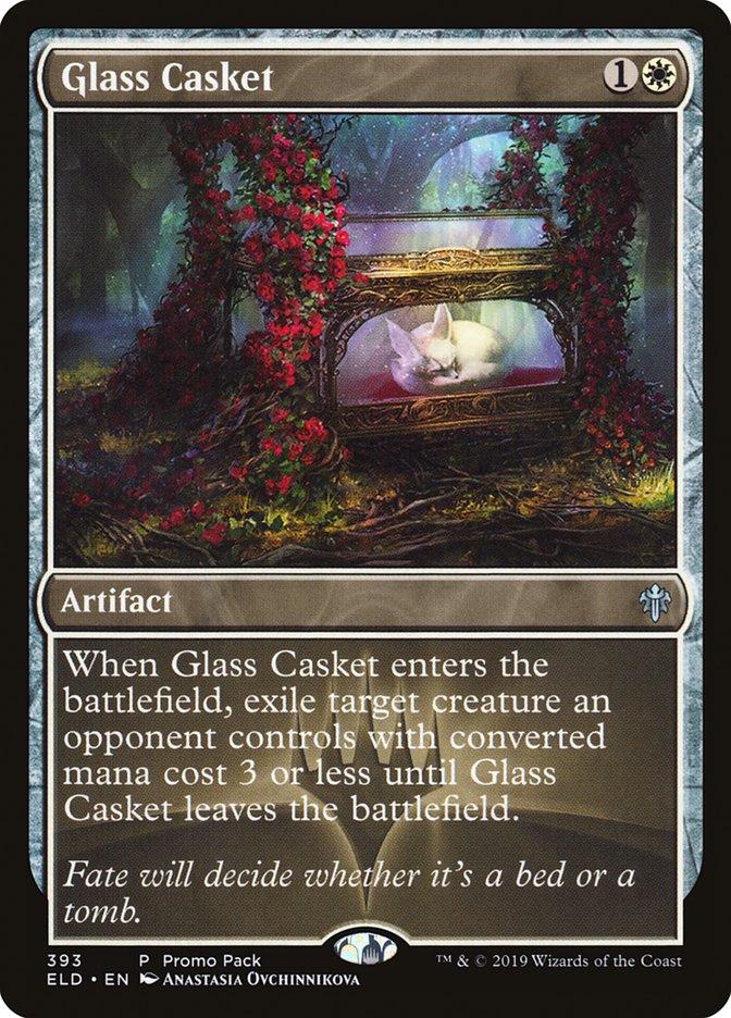 Glass Casket (Promo Pack) [Throne of Eldraine Promos] | Clutch Gaming