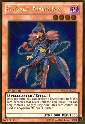 Gagaga Magician [PGLD-EN037] Gold Rare | Clutch Gaming