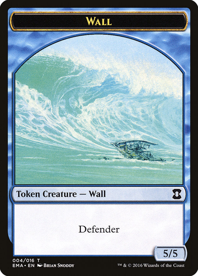 Wall Token [Eternal Masters Tokens] | Clutch Gaming