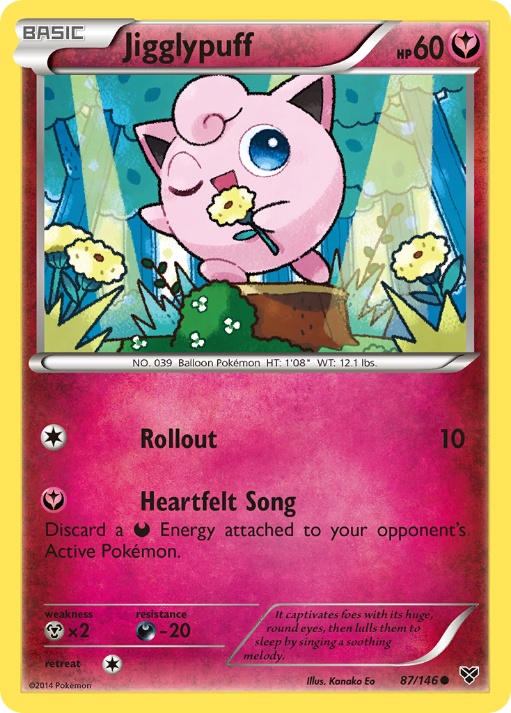 Jigglypuff (87/146) [XY: Base Set] | Clutch Gaming