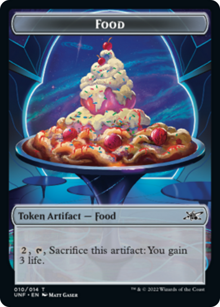 Squirrel // Food (010) Double-Sided Token [Unfinity Tokens] | Clutch Gaming