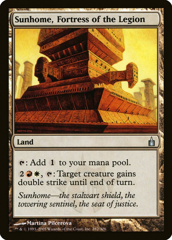 Sunhome, Fortress of the Legion [Ravnica: City of Guilds] | Clutch Gaming