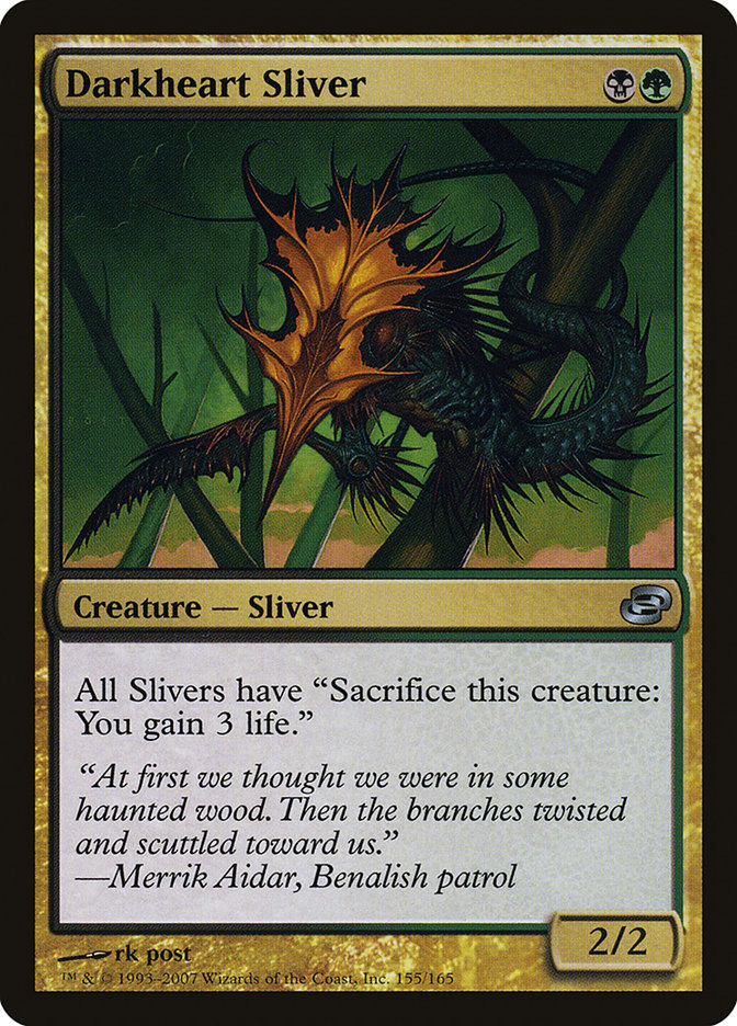 Darkheart Sliver [Planar Chaos] | Clutch Gaming