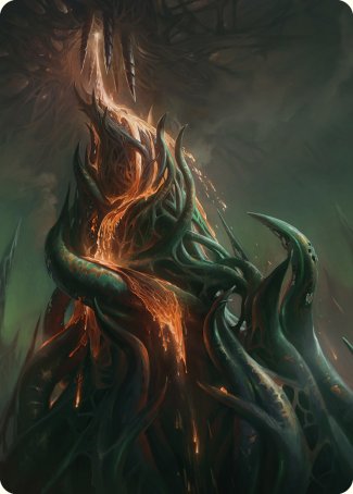 Copperline Gorge Art Card [Phyrexia: All Will Be One Art Series] | Clutch Gaming