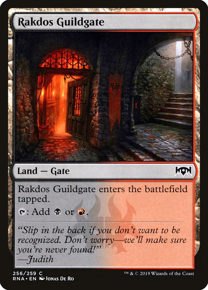 Rakdos Guildgate (256/259) [Ravnica Allegiance] | Clutch Gaming