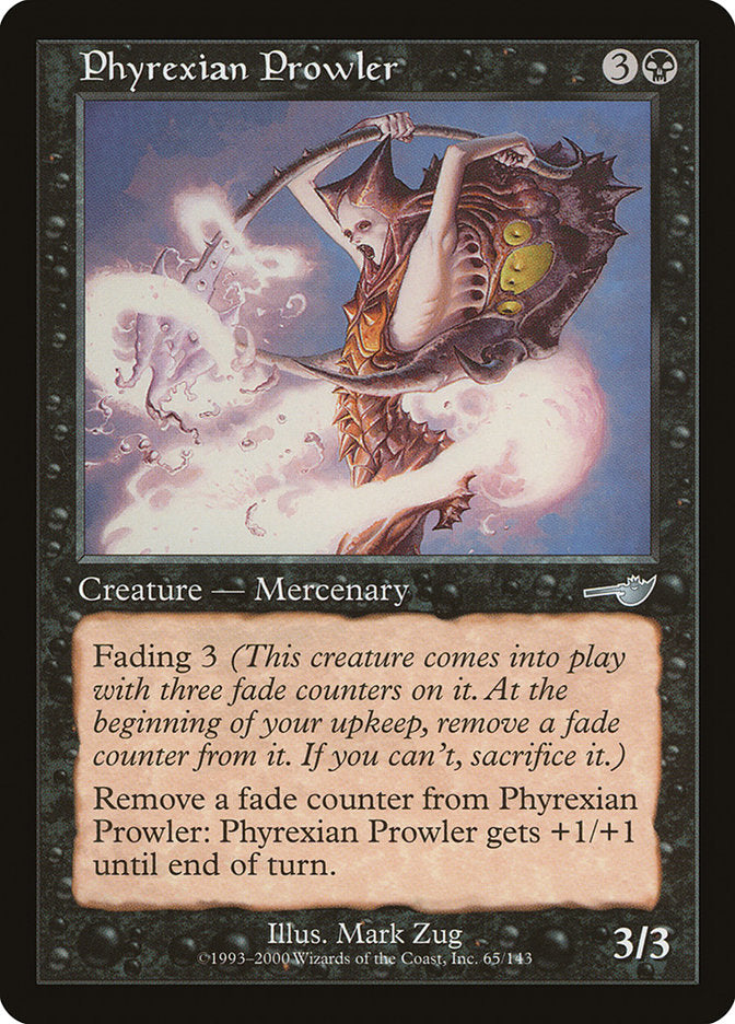 Phyrexian Prowler [Nemesis] | Clutch Gaming