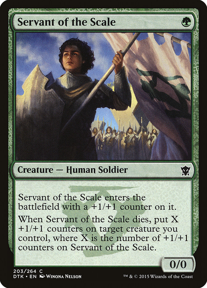 Servant of the Scale [Dragons of Tarkir] | Clutch Gaming