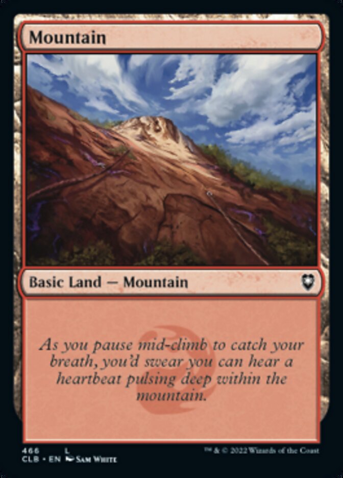 Mountain (466) [Commander Legends: Battle for Baldur's Gate] | Clutch Gaming