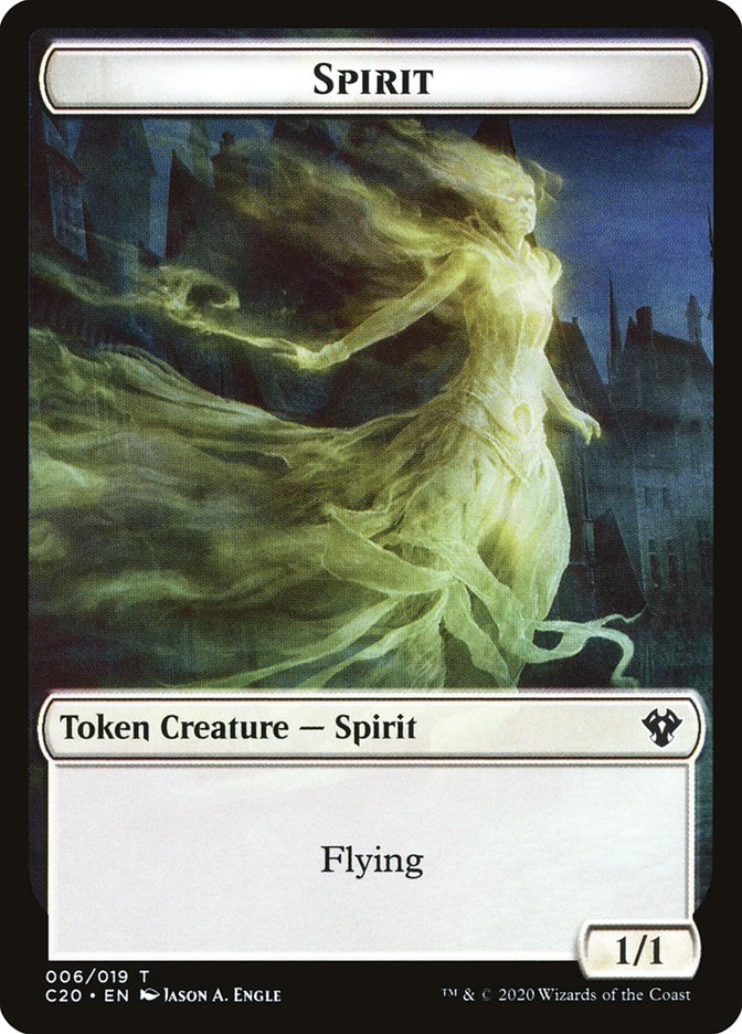 Spirit Token [Commander 2020] | Clutch Gaming