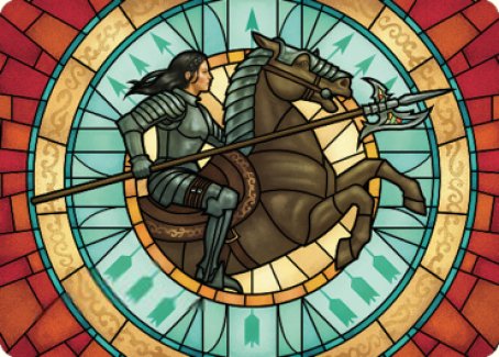 Tori D'Avenant, Fury Rider Art Card [Dominaria United Art Series] | Clutch Gaming