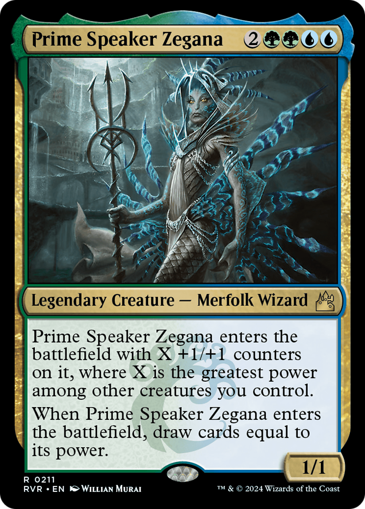 Prime Speaker Zegana [Ravnica Remastered] | Clutch Gaming