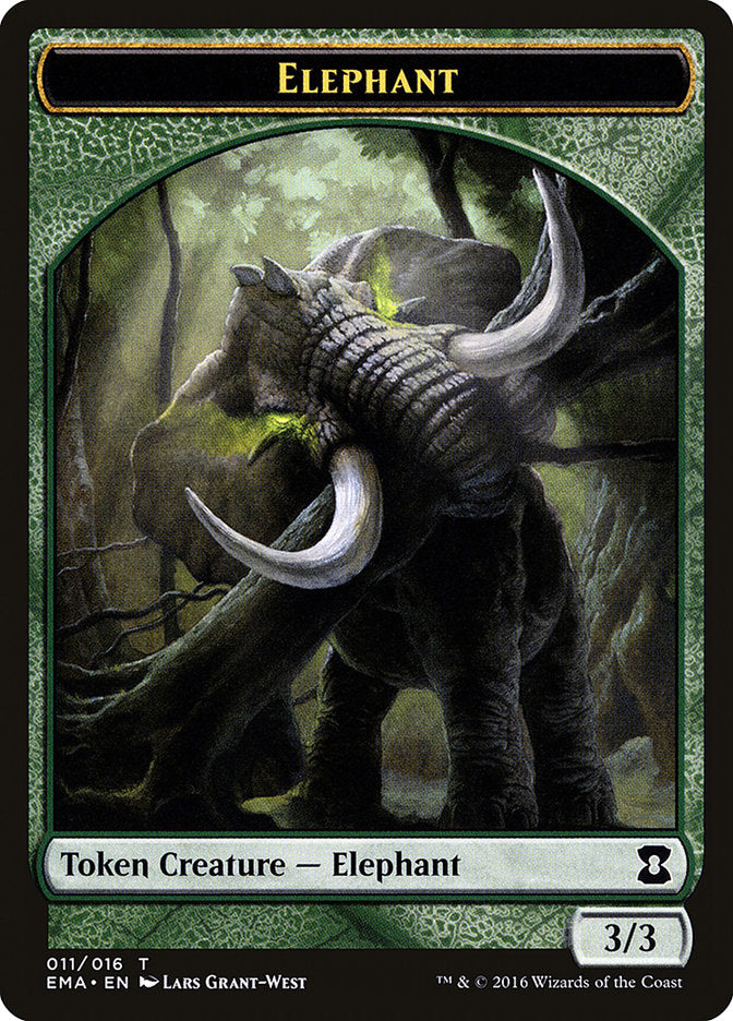 Elephant Token [Eternal Masters Tokens] | Clutch Gaming