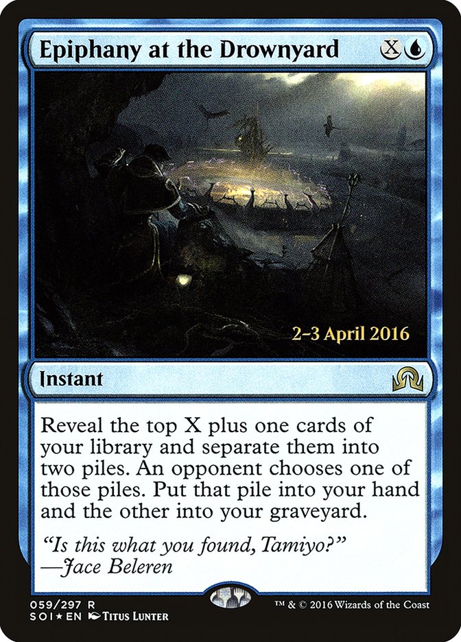 Epiphany at the Drownyard [Shadows over Innistrad Prerelease Promos] | Clutch Gaming