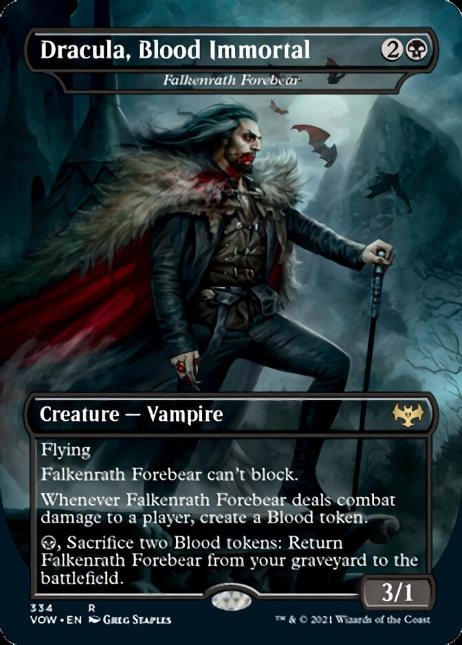 Falkenrath Forebear - Dracula, Blood Immortal [Innistrad: Crimson Vow] | Clutch Gaming