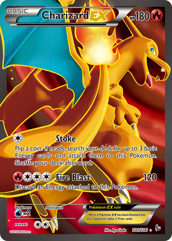 Charizard EX (100/106) [XY: Flashfire] | Clutch Gaming