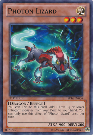 Photon Lizard [SP14-EN006] Starfoil Rare | Clutch Gaming