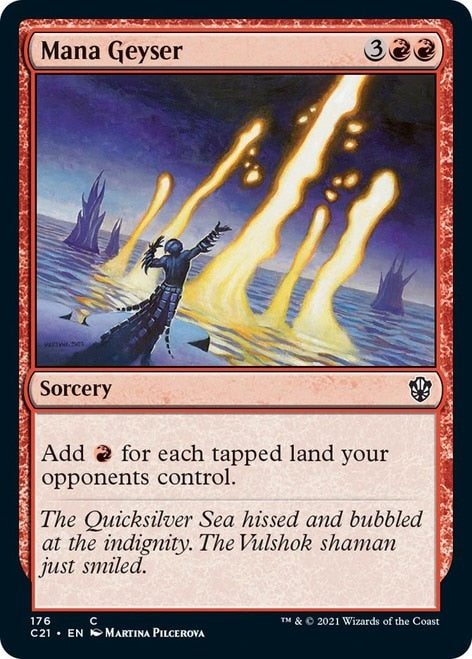 Mana Geyser [Commander 2021] | Clutch Gaming