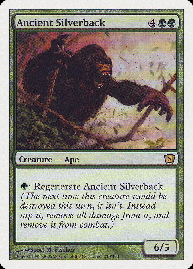 Ancient Silverback [Ninth Edition] | Clutch Gaming