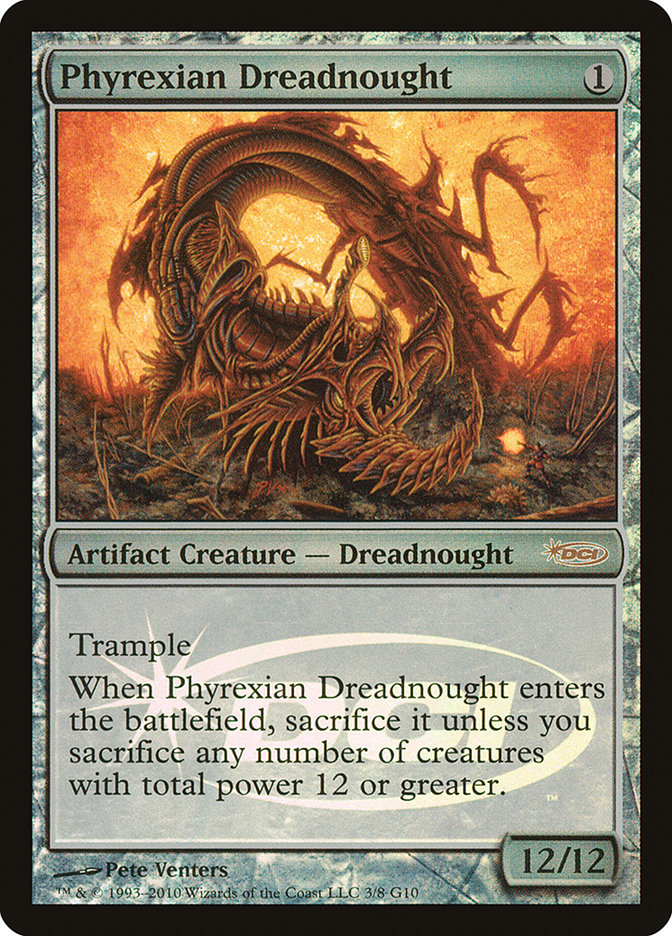 Phyrexian Dreadnought [Judge Gift Cards 2010] | Clutch Gaming