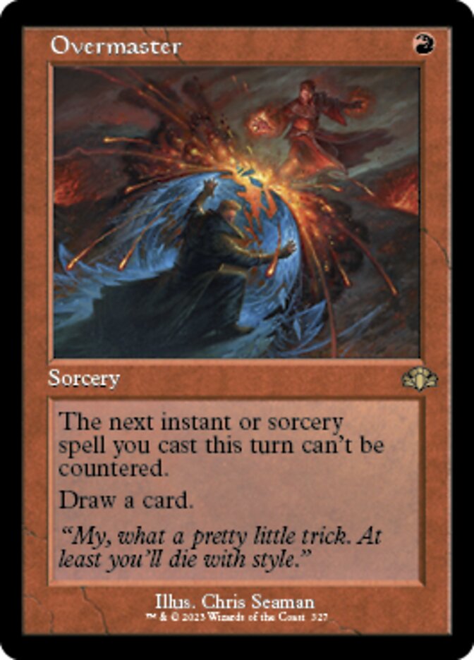 Overmaster (Retro) [Dominaria Remastered] | Clutch Gaming