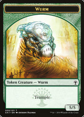 Wurm // Saproling Double-Sided Token [Guilds of Ravnica Guild Kit Tokens] | Clutch Gaming