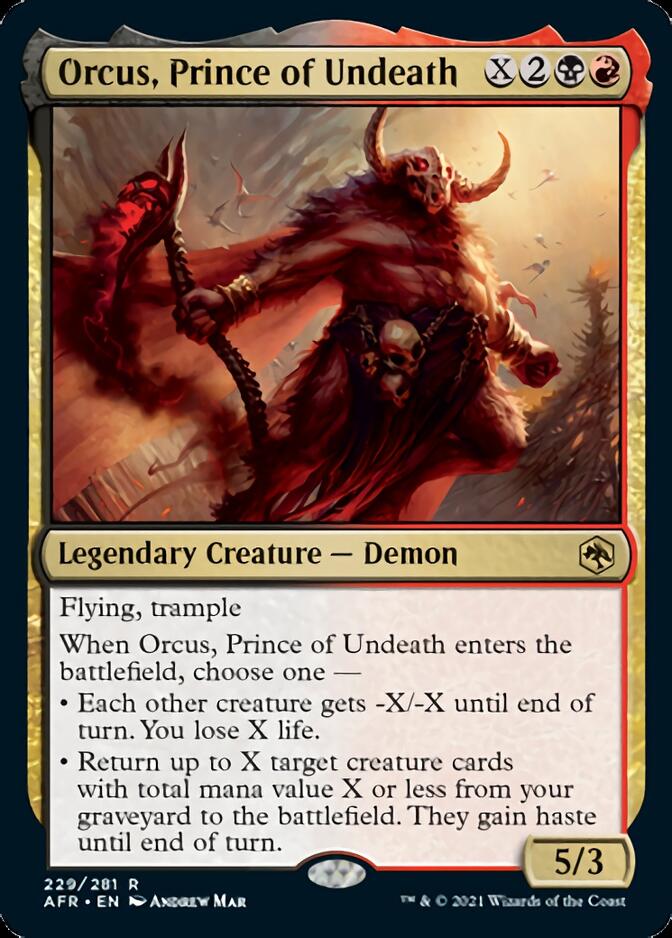 Orcus, Prince of Undeath [Dungeons & Dragons: Adventures in the Forgotten Realms] | Clutch Gaming