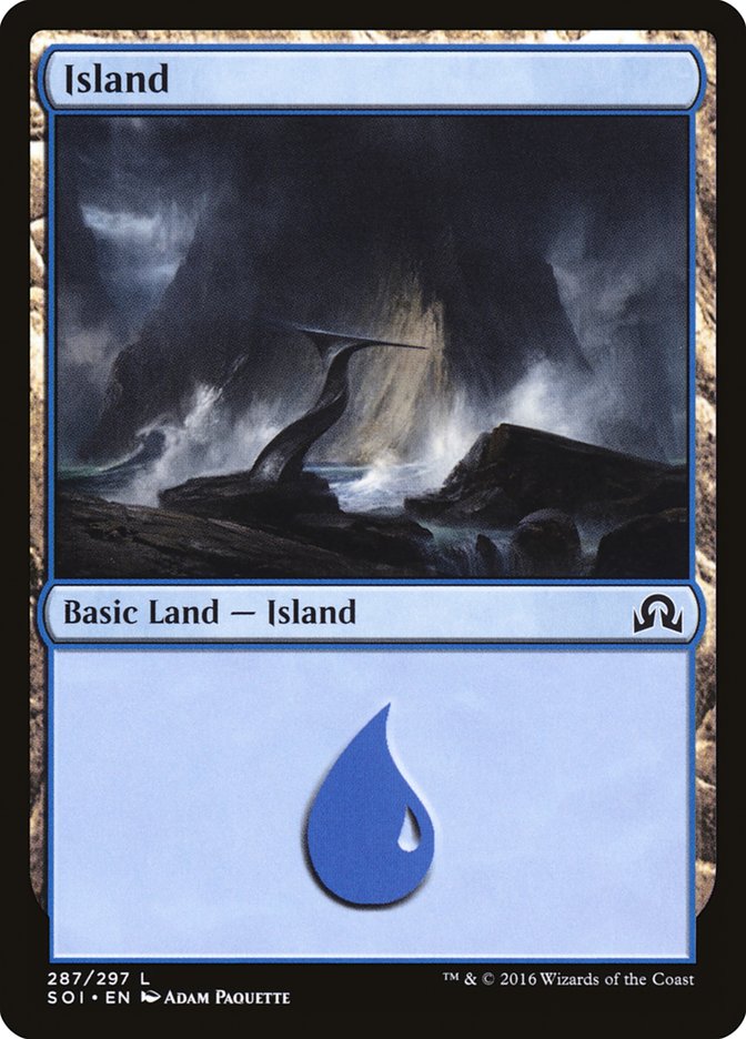 Island (287) [Shadows over Innistrad] | Clutch Gaming