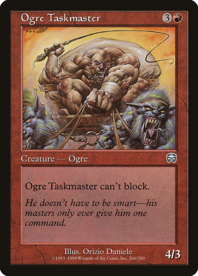 Ogre Taskmaster [Mercadian Masques] | Clutch Gaming