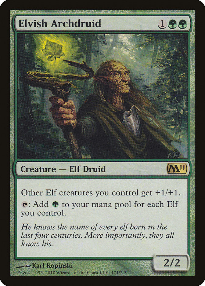 Elvish Archdruid [Magic 2011] | Clutch Gaming