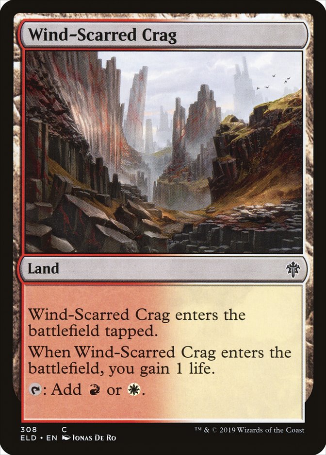 Wind-Scarred Crag [Throne of Eldraine] | Clutch Gaming