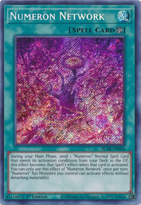 Numeron Network [BLAR-EN026] Secret Rare | Clutch Gaming