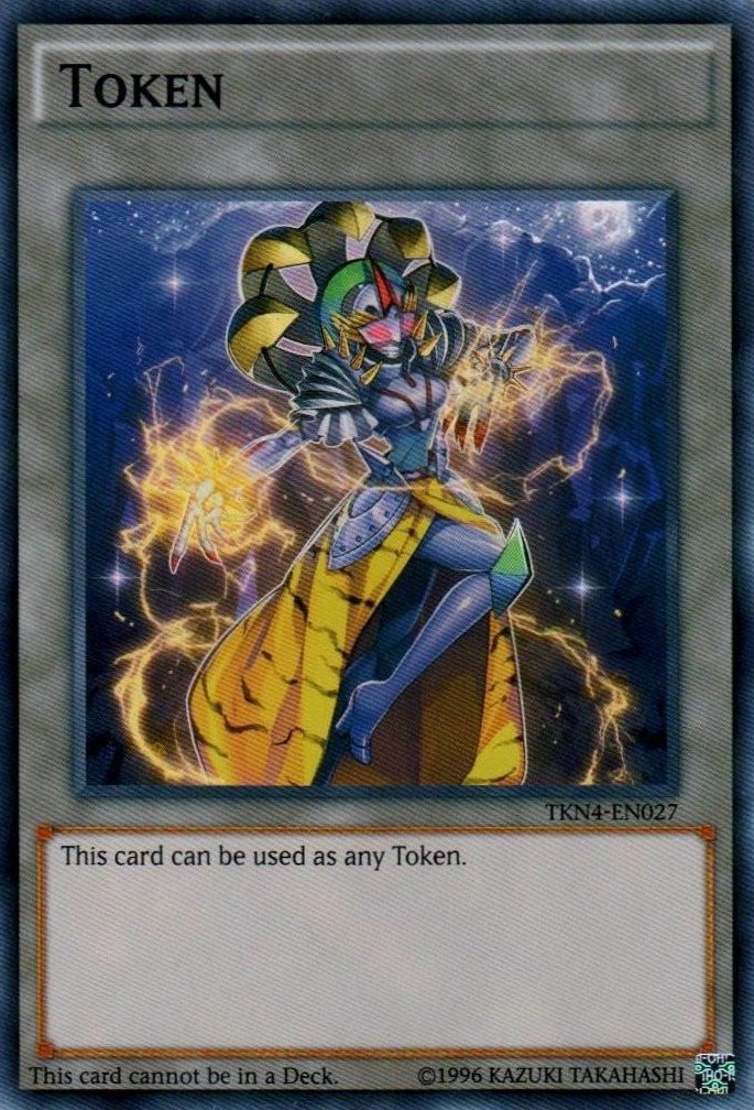 Token (Mithra the Thunder Vassal) [TKN4-EN027] Super Rare | Clutch Gaming