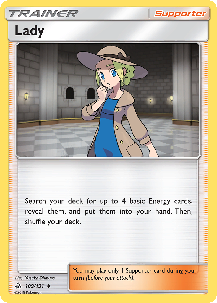 Lady (109/131) [Sun & Moon: Forbidden Light] | Clutch Gaming