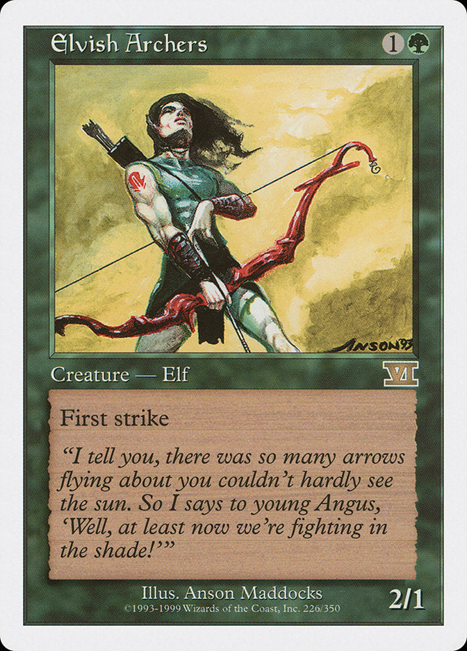 Elvish Archers [Classic Sixth Edition] | Clutch Gaming