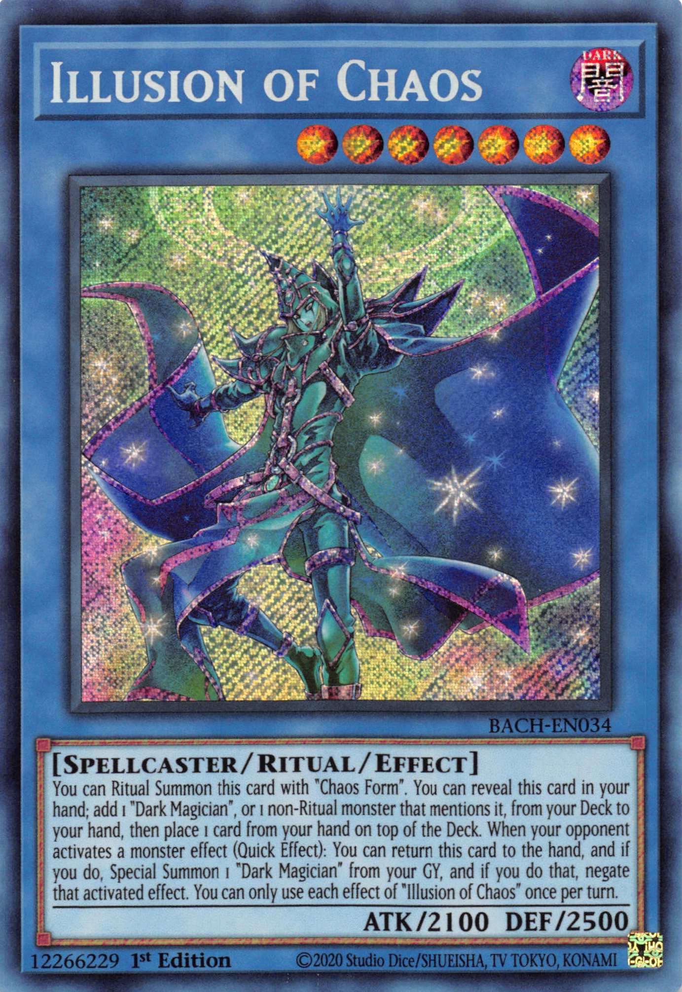 Illusion of Chaos [BACH-EN034] Secret Rare | Clutch Gaming