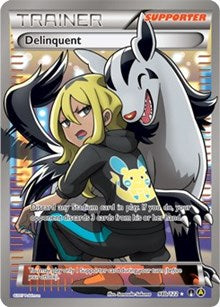 Delinquent (98b/122) (Full Art) (Alternate Art Promo) [XY: BREAKpoint] | Clutch Gaming